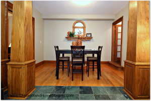 Naperville home staging before and after photos