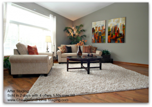 plainfield home staging after