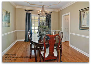 making over a chicago dining room