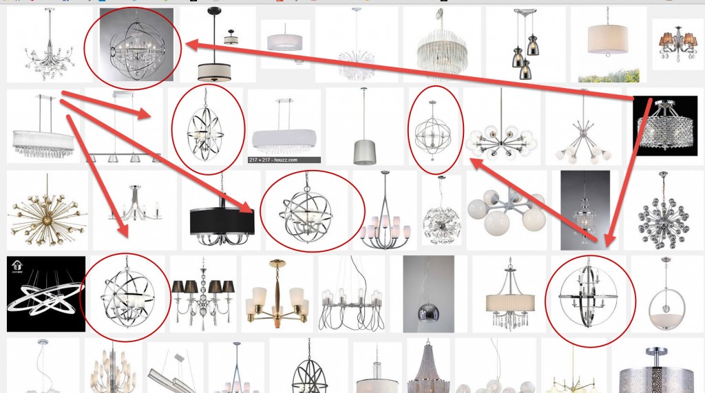 Designer Lighting options for Globe silver chandelier