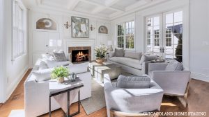 Chicagoland Home Staging Living Room Downers Grove