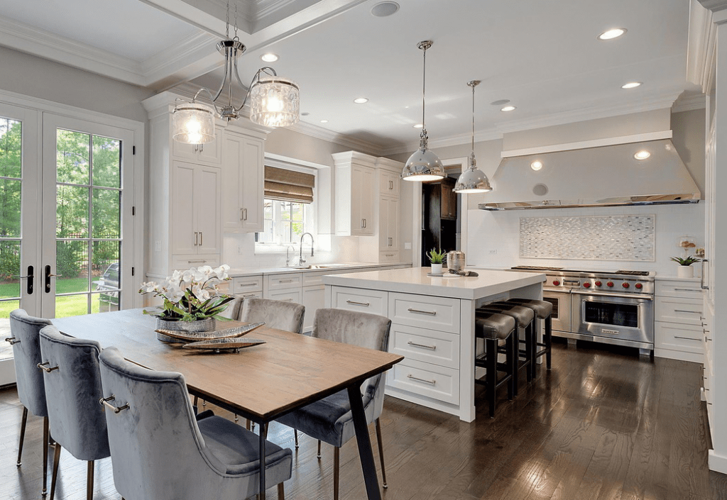 Eat In Kitchen Home Staging St Charles