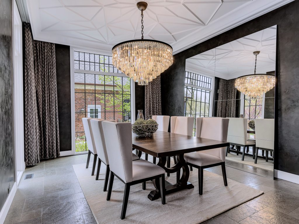 Chicagoland Luxury Home Staging Dining Room Western Springs