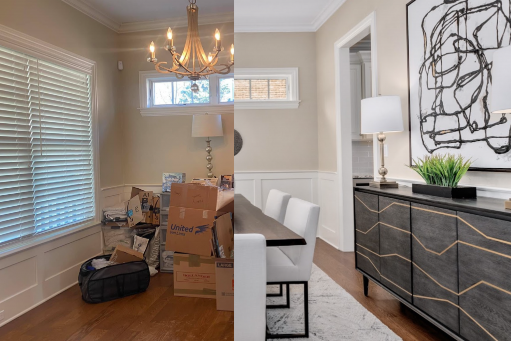 Chicagoland Home Staging Naperville Before After Design