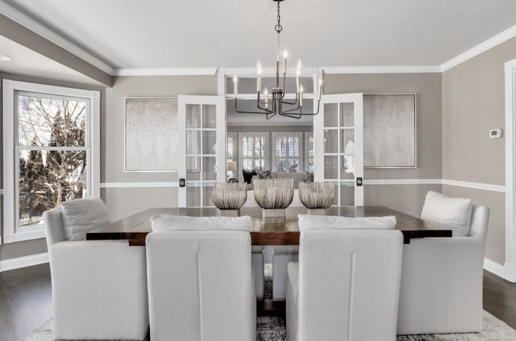 Chicagoland Home Staging Dining Room Staging Naperville